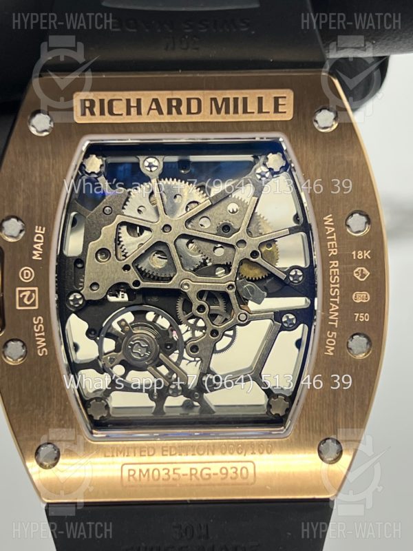 Товар Richard Mille RM 035 Americas Steel Фото 22 - Richard Mille RM 035 Americas Steel