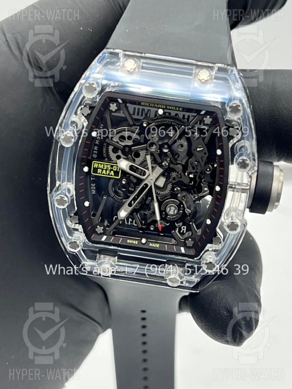 Товар Richard Mille RM 035-01 Rafa Sapphire Black Фото 2 - Richard Mille RM 035-01 Rafa Sapphire Black