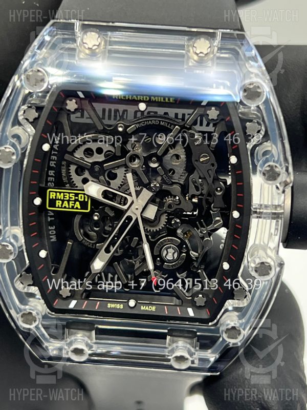 Товар Richard Mille RM 035-01 Rafa Sapphire Black Фото 3 - Richard Mille RM 035-01 Rafa Sapphire Black