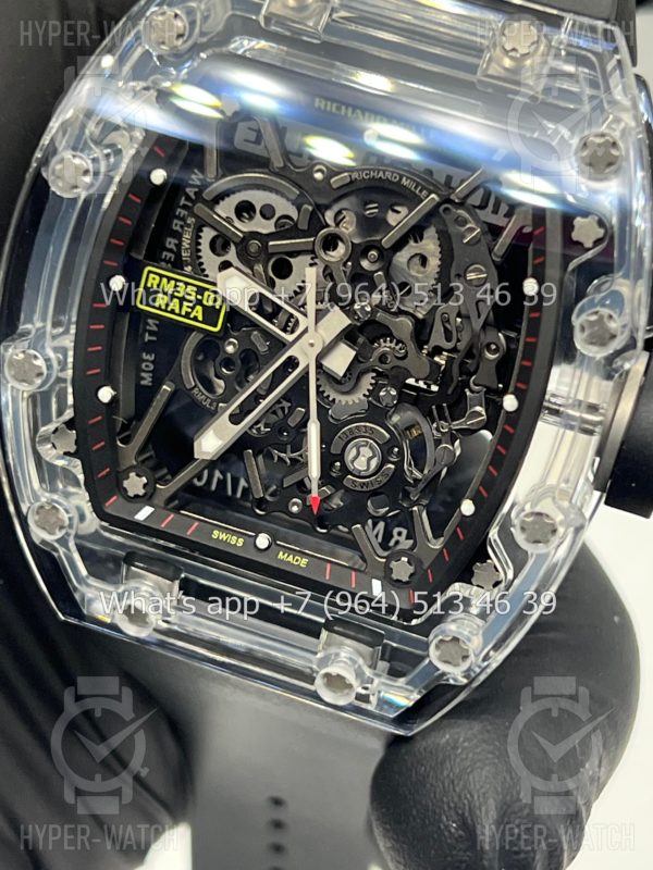 Товар Richard Mille RM 035-01 Rafa Sapphire Black Фото 4 - Richard Mille RM 035-01 Rafa Sapphire Black