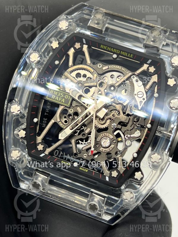 Товар Richard Mille RM 035-01 Rafa Sapphire Black Фото 5 - Richard Mille RM 035-01 Rafa Sapphire Black