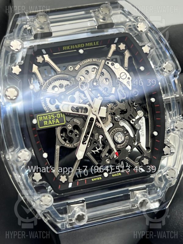 Товар Richard Mille RM 035-01 Rafa Sapphire Black Фото 7 - Richard Mille RM 035-01 Rafa Sapphire Black