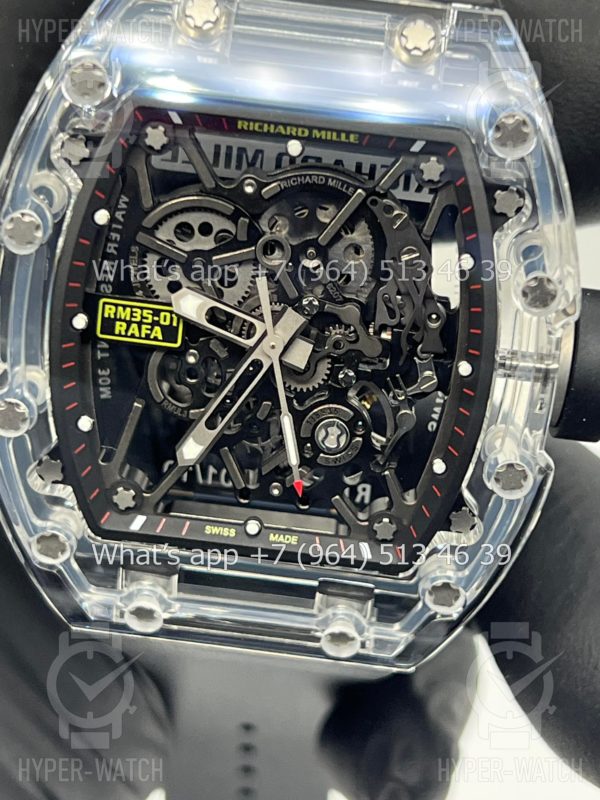 Товар Richard Mille RM 035-01 Rafa Sapphire Black Фото 9 - Richard Mille RM 035-01 Rafa Sapphire Black