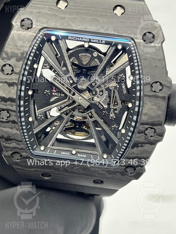 Товар Richard Mille RM 12-01 Black Carbon Фото 2 - Richard Mille RM 12-01 Black Carbon
