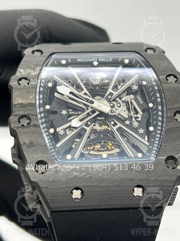 Товар Richard Mille RM 12-01 Black Carbon Фото 3 - Richard Mille RM 12-01 Black Carbon