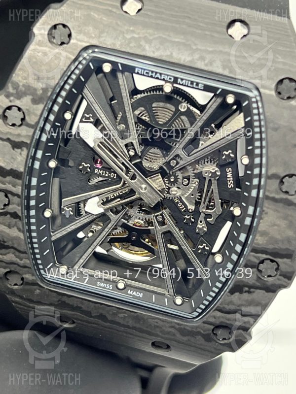 Товар Richard Mille RM 12-01 Black Carbon Фото 6 - Richard Mille RM 12-01 Black Carbon