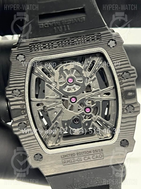 Товар Richard Mille RM 12-01 Black Carbon Фото 14 - Richard Mille RM 12-01 Black Carbon