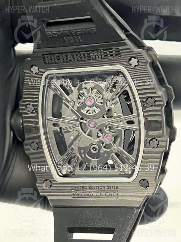 Товар Richard Mille RM 12-01 Black Carbon Фото 15 - Richard Mille RM 12-01 Black Carbon