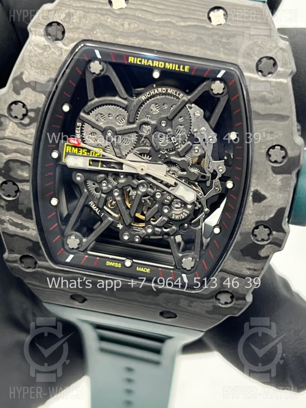 Товар Richard Mille RM 035-02 Rafa Carbon Green Art 10240 Фото 3 - Richard Mille RM 035-02 Rafa Carbon Green Art 10240