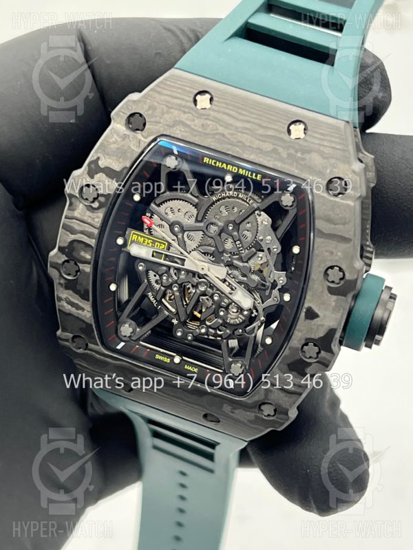 Товар Richard Mille RM 035-02 Rafa Carbon Green Art 10240 Фото 4 - Richard Mille RM 035-02 Rafa Carbon Green Art 10240