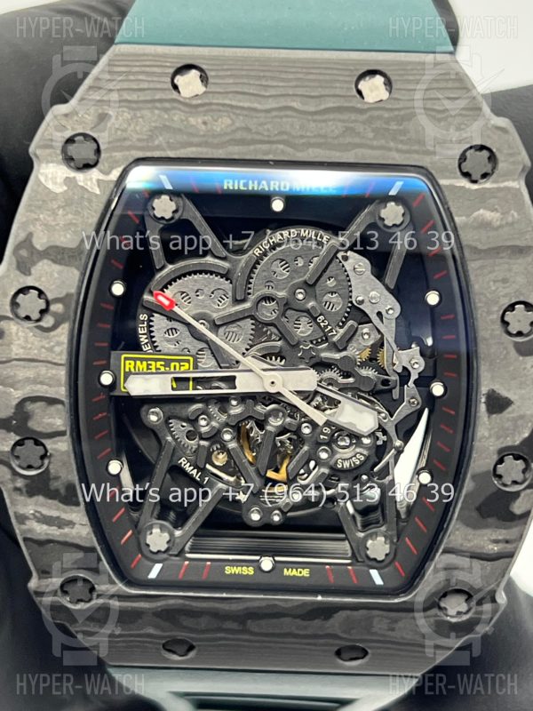Товар Richard Mille RM 035-02 Rafa Carbon Green Art 10240 Фото 6 - Richard Mille RM 035-02 Rafa Carbon Green Art 10240