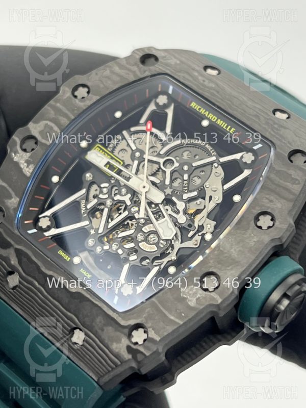 Товар Richard Mille RM 035-02 Rafa Carbon Green Art 10240 Фото 8 - Richard Mille RM 035-02 Rafa Carbon Green Art 10240
