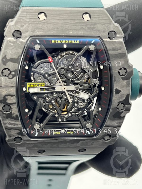 Товар Richard Mille RM 035-02 Rafa Carbon Green Art 10240 Фото 9 - Richard Mille RM 035-02 Rafa Carbon Green Art 10240