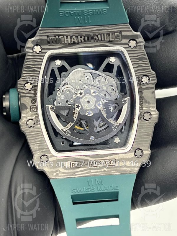 Товар Richard Mille RM 035-02 Rafa Carbon Green Art 10240 Фото 19 - Richard Mille RM 035-02 Rafa Carbon Green Art 10240