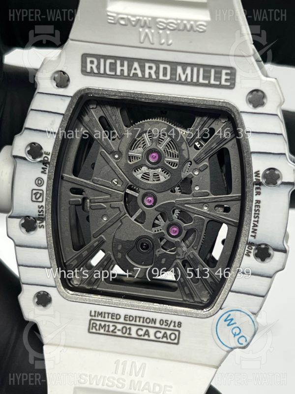 Товар Richard Mille RM 12-01 White Фото 16 - Richard Mille RM 12-01 White