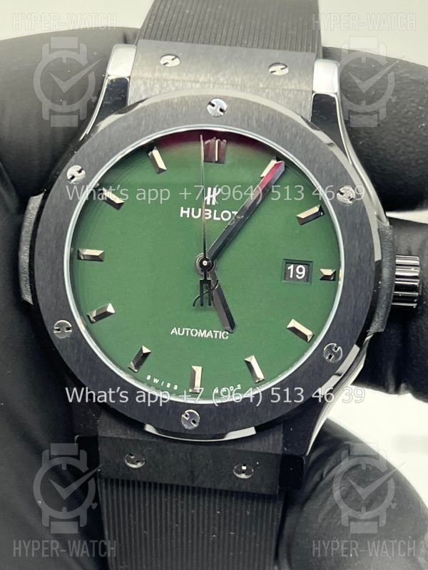 Товар Hublot Classic Fusion 42mm 542.CM.1171.RX Green Фото 2 - Hublot Classic Fusion 42mm 542.CM.1171.RX Green
