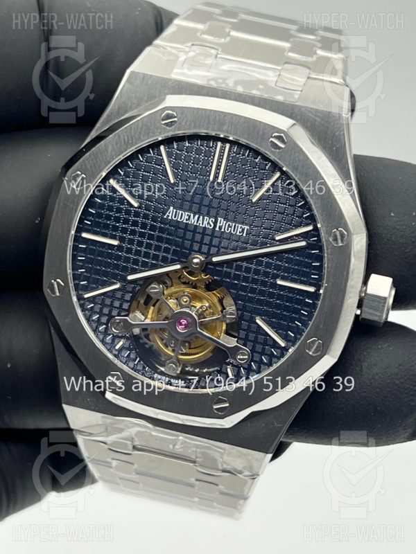 Товар Audemars Piguet Royal Oak Tourbillon 41mm 26510ST.OO.1220ST.01 Steel Blue Фото 4 - Audemars Piguet Royal Oak Tourbillon 41mm 26510ST.OO.1220ST.01 Steel Blue