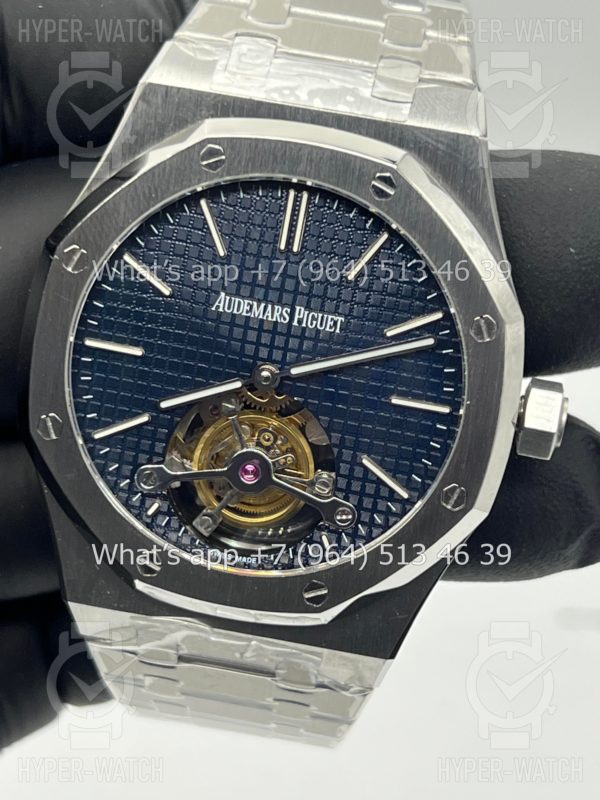 Товар Audemars Piguet Royal Oak Tourbillon 41mm 26510ST.OO.1220ST.01 Steel Blue Фото 5 - Audemars Piguet Royal Oak Tourbillon 41mm 26510ST.OO.1220ST.01 Steel Blue