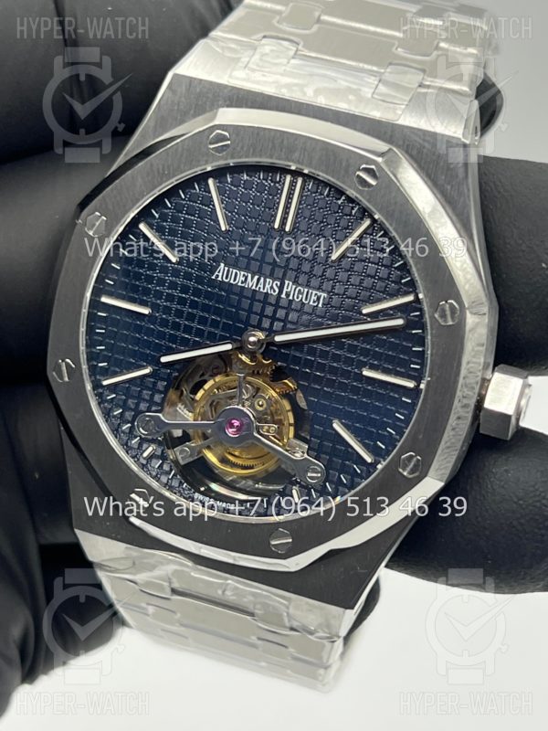 Товар Audemars Piguet Royal Oak Tourbillon 41mm 26510ST.OO.1220ST.01 Steel Blue Фото 8 - Audemars Piguet Royal Oak Tourbillon 41mm 26510ST.OO.1220ST.01 Steel Blue
