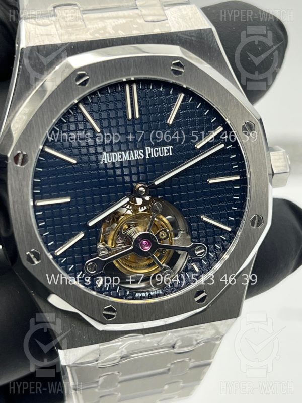 Товар Audemars Piguet Royal Oak Tourbillon 41mm 26510ST.OO.1220ST.01 Steel Blue Фото 10 - Audemars Piguet Royal Oak Tourbillon 41mm 26510ST.OO.1220ST.01 Steel Blue