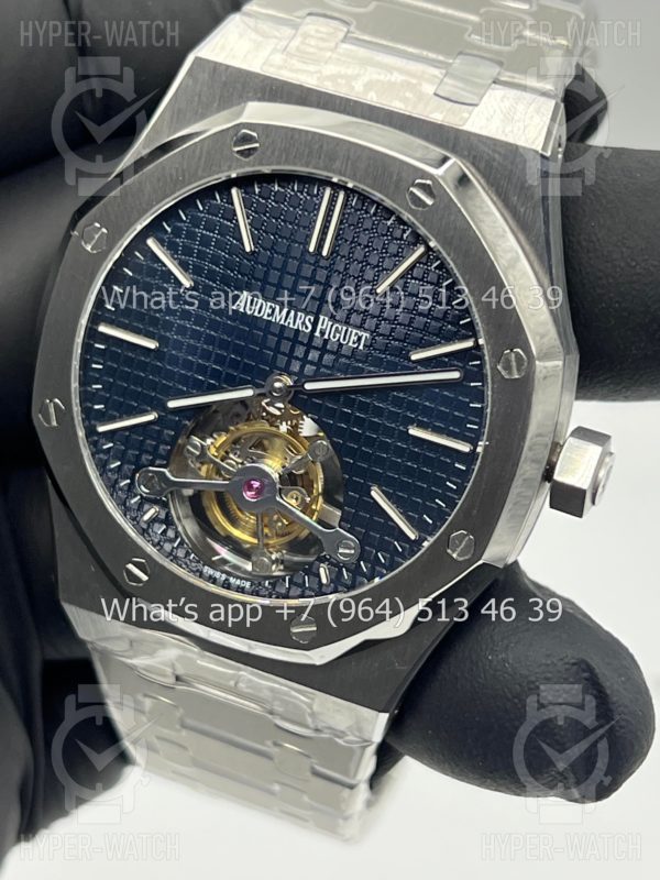 Товар Audemars Piguet Royal Oak Tourbillon 41mm 26510ST.OO.1220ST.01 Steel Blue Фото 12 - Audemars Piguet Royal Oak Tourbillon 41mm 26510ST.OO.1220ST.01 Steel Blue