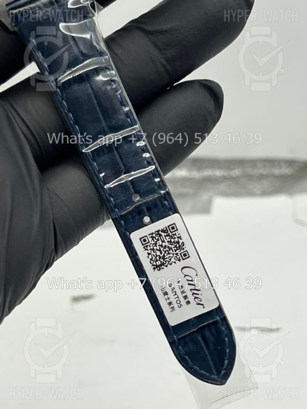 Фото 8 - Cartier Santos Dumont 38mm WSSA0023 Blue