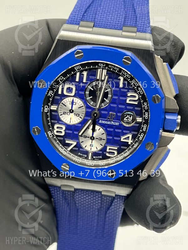 Товар Audemars Piguet Royal Oak Offshore 44mm 26405CE.OO.A030CA.01 Blue Фото 2 - Audemars Piguet Royal Oak Offshore 44mm 26405CE.OO.A030CA.01 Blue