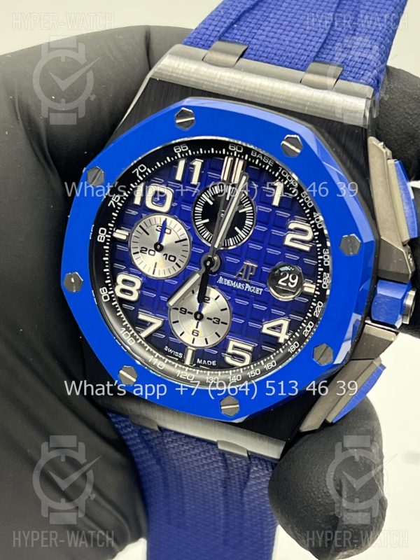Товар Audemars Piguet Royal Oak Offshore 44mm 26405CE.OO.A030CA.01 Blue Фото 3 - Audemars Piguet Royal Oak Offshore 44mm 26405CE.OO.A030CA.01 Blue