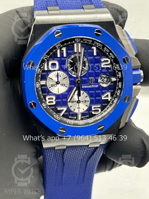 Товар Audemars Piguet Royal Oak Offshore 44mm 26405CE.OO.A030CA.01 Blue Фото 4 - Audemars Piguet Royal Oak Offshore 44mm 26405CE.OO.A030CA.01 Blue