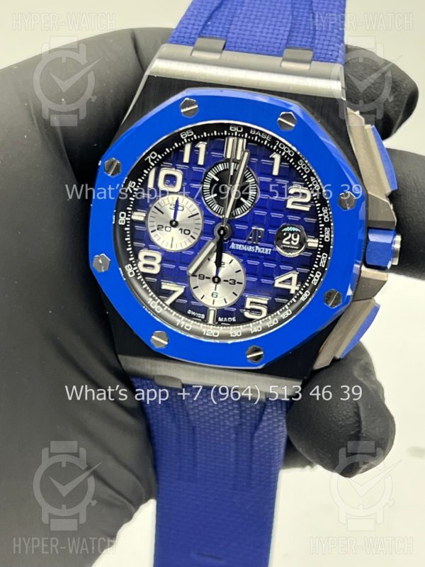 Товар Audemars Piguet Royal Oak Offshore 44mm 26405CE.OO.A030CA.01 Blue Фото 6 - Audemars Piguet Royal Oak Offshore 44mm 26405CE.OO.A030CA.01 Blue