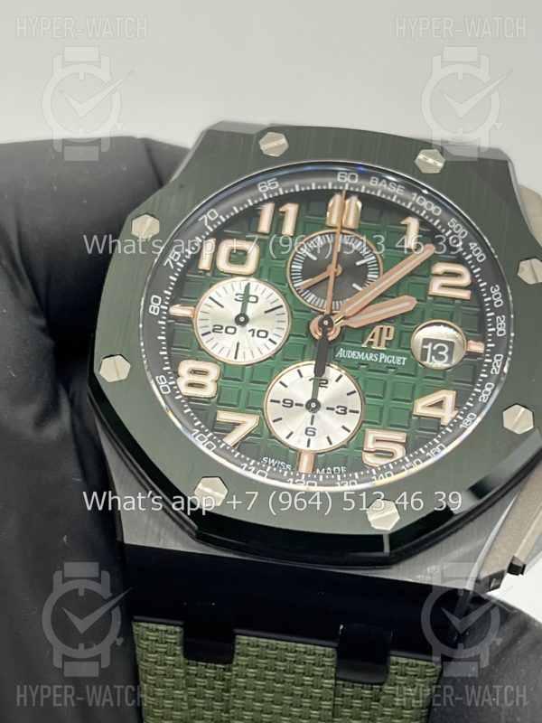 Фото 4 - Audemars Piguet Royal Oak Offshore 44mm 26405CE.OO.A056CA.01 Green