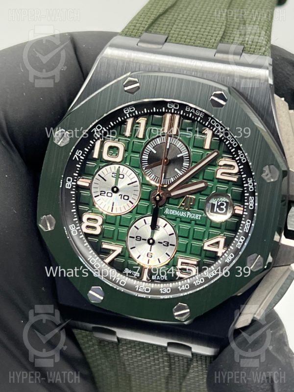 Фото 6 - Audemars Piguet Royal Oak Offshore 44mm 26405CE.OO.A056CA.01 Green