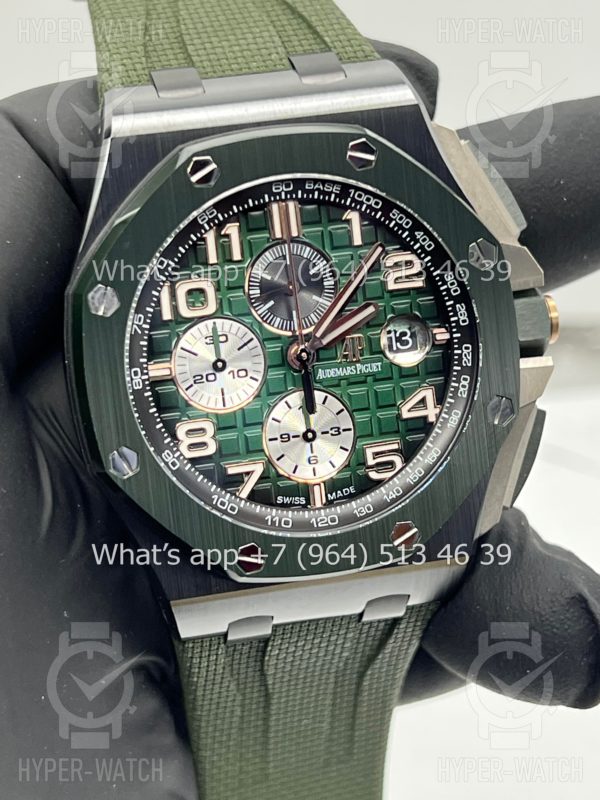 Фото 8 - Audemars Piguet Royal Oak Offshore 44mm 26405CE.OO.A056CA.01 Green
