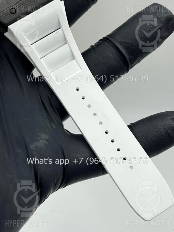 Фото 7 - Richard Mille RM 055 Carbon Black White Art 10254