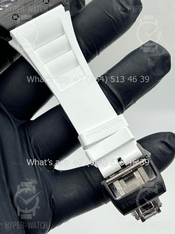 Фото 8 - Richard Mille RM 055 Carbon Black White Art 10254