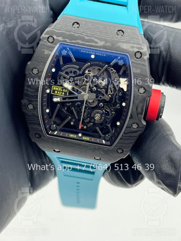 Фото 9 - Richard Mille RM 035-02 Rafa Carbon Black Blue