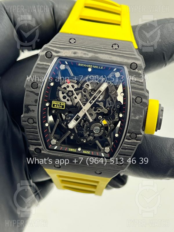 Товар Richard Mille RM 035-02 Rafa Carbon Yellow Art 10257 Фото 8 - Richard Mille RM 035-02 Rafa Carbon Yellow Art 10257