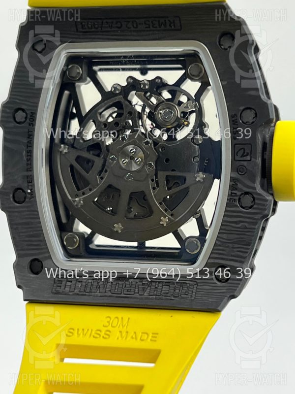 Товар Richard Mille RM 035-02 Rafa Carbon Yellow Art 10257 Фото 19 - Richard Mille RM 035-02 Rafa Carbon Yellow Art 10257