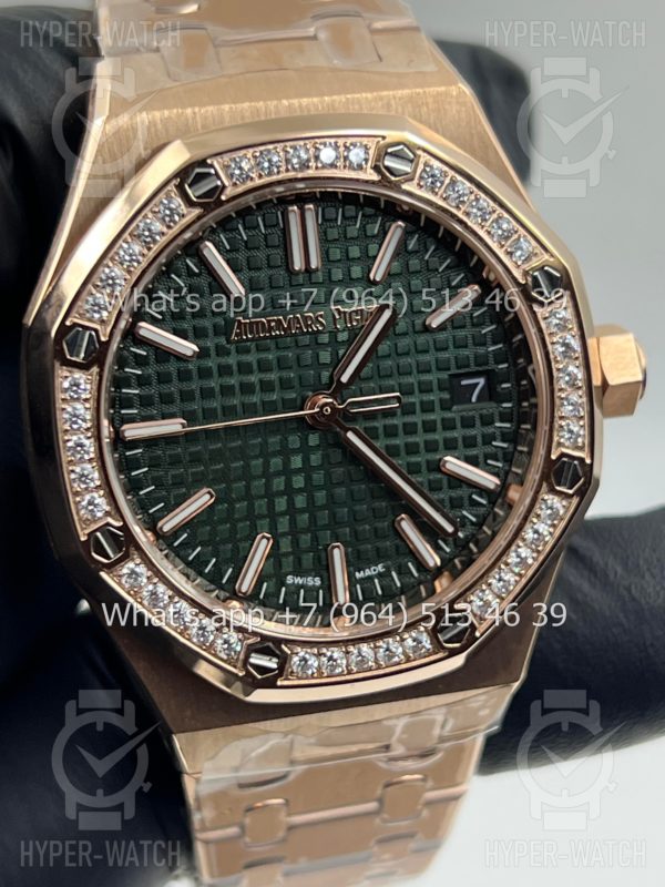 Фото 3 - Audemars Piguet Royal Oak 37mm 15551OR.ZZ.1356OR.06 Steel Green