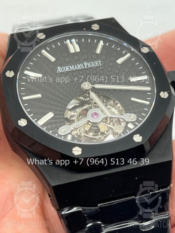 Товар Audemars Piguet Royal Oak Tourbillon 41mm 26522CE.OO.1225CE.01 Black Фото 4 - Audemars Piguet Royal Oak Tourbillon 41mm 26522CE.OO.1225CE.01 Black