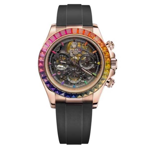 Товар Rolex Cosmograph Daytona 40mm Blaken Skeleton Gold Art 10627 Фото 1 - Rolex Cosmograph Daytona 40mm Blaken Skeleton Gold Art 10627