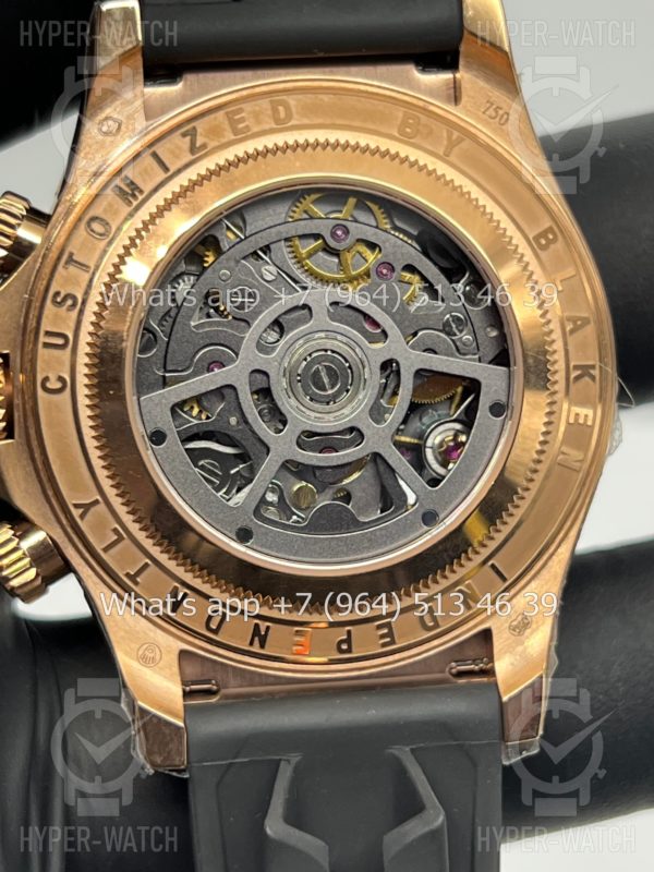 Товар Rolex Cosmograph Daytona 40mm Blaken Skeleton Gold Art 10627 Фото 16 - Rolex Cosmograph Daytona 40mm Blaken Skeleton Gold Art 10627