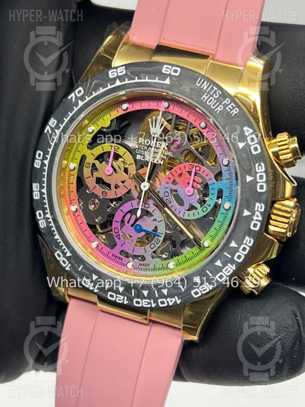 Фото 3 - Rolex Cosmograph Daytona 40mm Blaken Skeleton Pink Art 10626