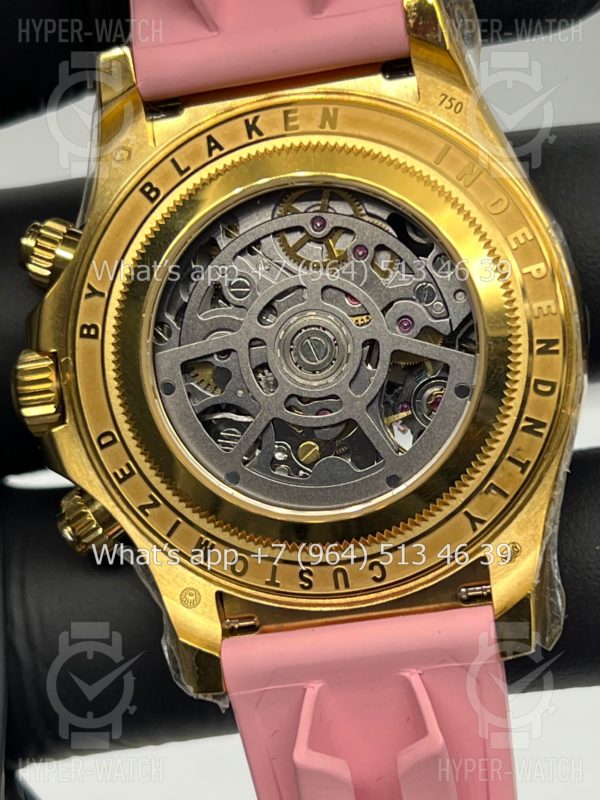 Фото 14 - Rolex Cosmograph Daytona 40mm Blaken Skeleton Pink Art 10626