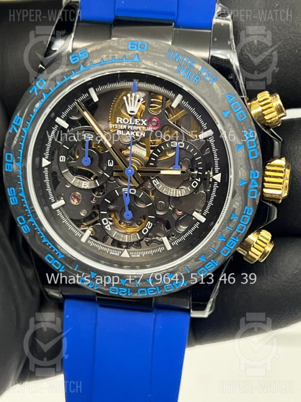 Фото 2 - Rolex Cosmograph Daytona 40mm Blaken Skeleton Blue Art 10625