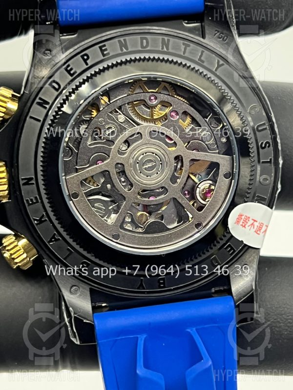 Фото 15 - Rolex Cosmograph Daytona 40mm Blaken Skeleton Blue Art 10625