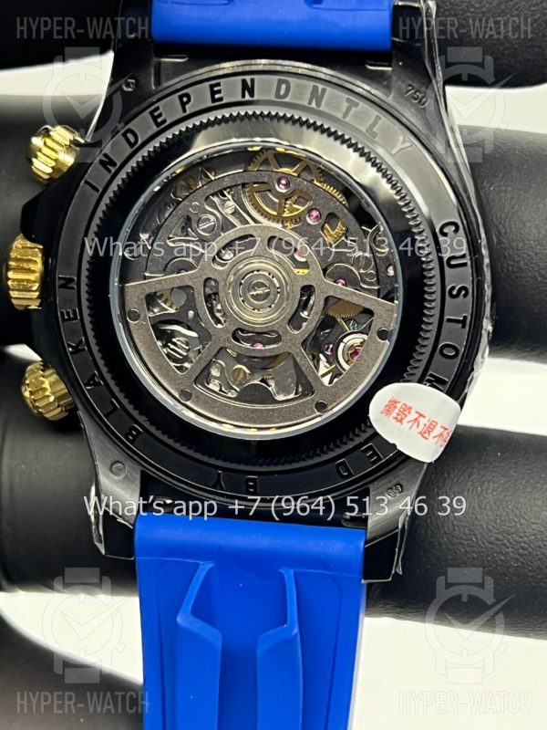 Фото 16 - Rolex Cosmograph Daytona 40mm Blaken Skeleton Blue Art 10625