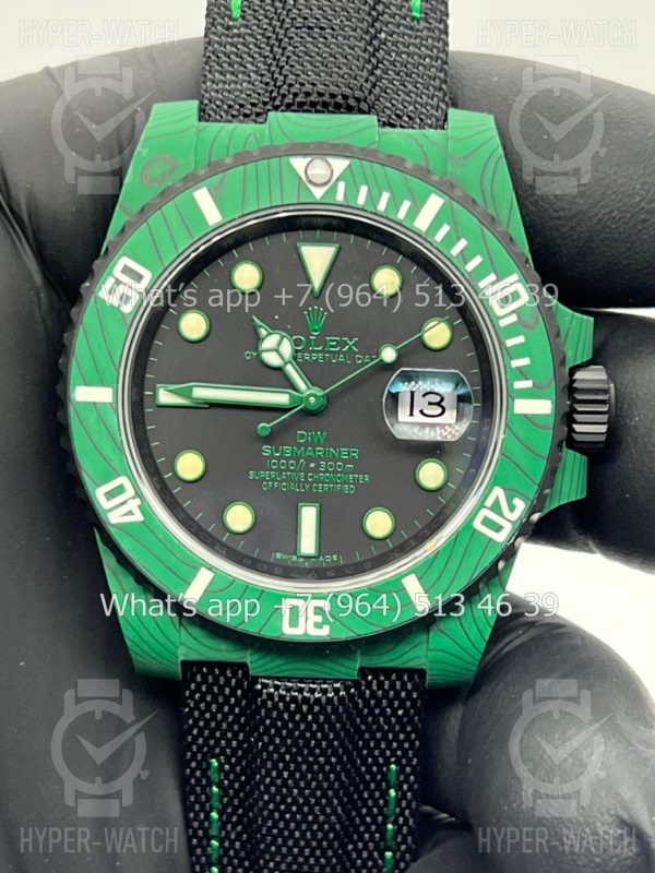 Товар Rolex Submariner 40mm Carbon DIW Green Фото 2 - Rolex Submariner 40mm Carbon DIW Green