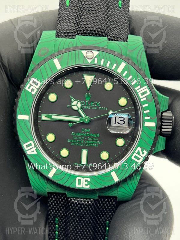 Товар Rolex Submariner 40mm Carbon DIW Green Фото 3 - Rolex Submariner 40mm Carbon DIW Green