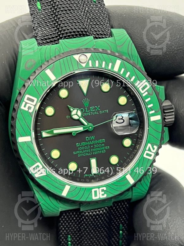 Товар Rolex Submariner 40mm Carbon DIW Green Фото 4 - Rolex Submariner 40mm Carbon DIW Green